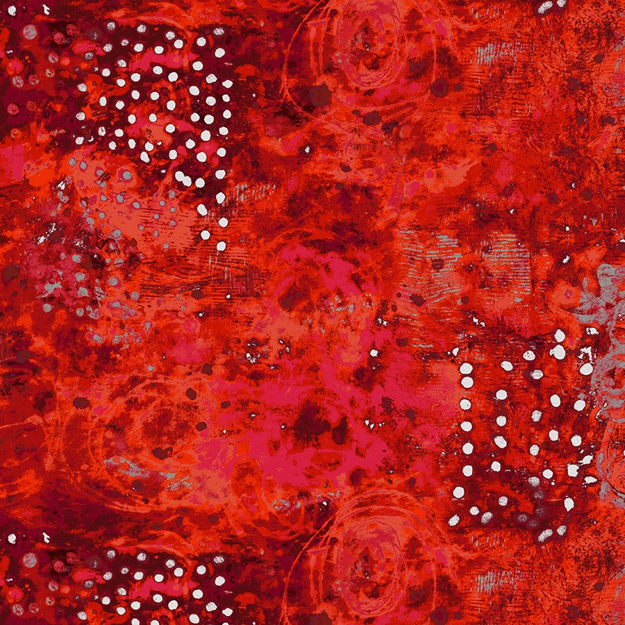 Spotted Graffiti Thimbleberry - Windham from Fort Worth Fabric Studio