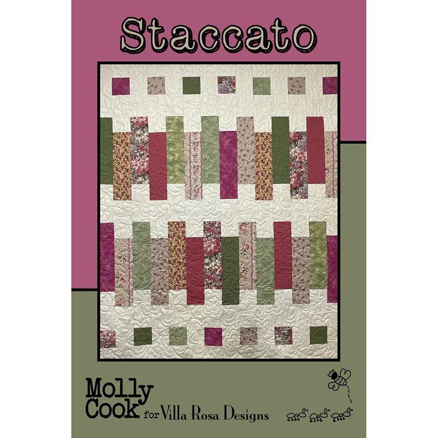 Staccato Quilt Pattern PDF Download - Villa Rosa Designs from Fort Worth Fabric Studio