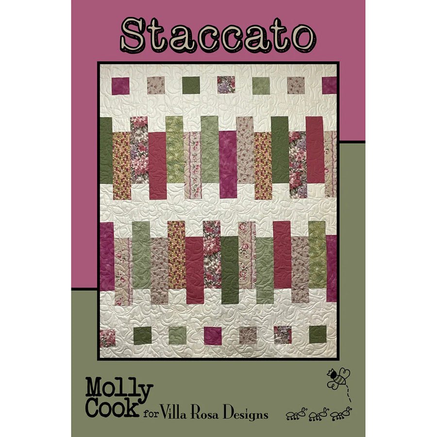 Staccato Quilt Pattern - Villa Rosa Designs from Fort Worth Fabric Studio