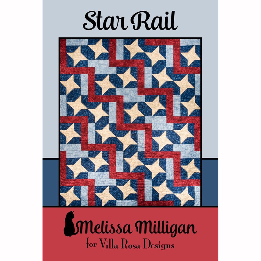 Star Rail Quilt Pattern - Villa Rosa Designs from Fort Worth Fabric Studio
