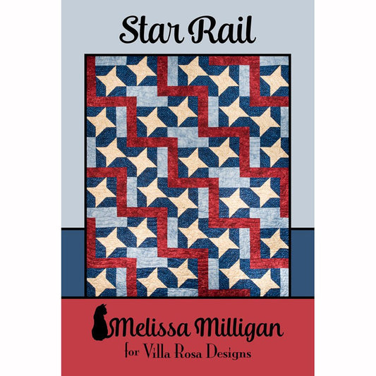 Star Rail Quilt Pattern - Villa Rosa Designs from Fort Worth Fabric Studio