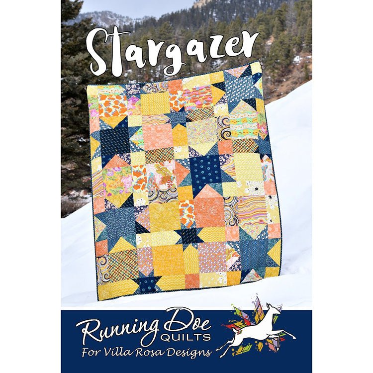 Stargazer Quilt Pattern PDF Download - Villa Rosa Designs from Fort Worth Fabric Studio