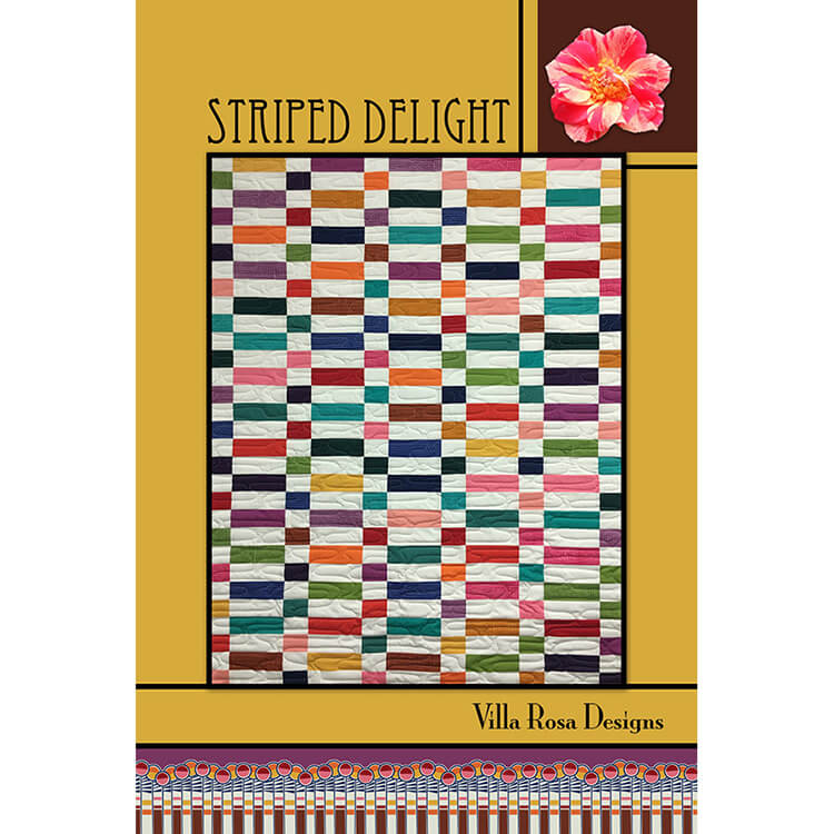 Striped Delight Quilt Pattern Pattern by Villa Rosa Designs