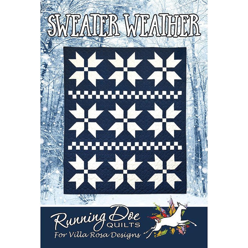 Sweater Weather Quilt Pattern PDF Download - Villa Rosa Designs from Fort Worth Fabric Studio