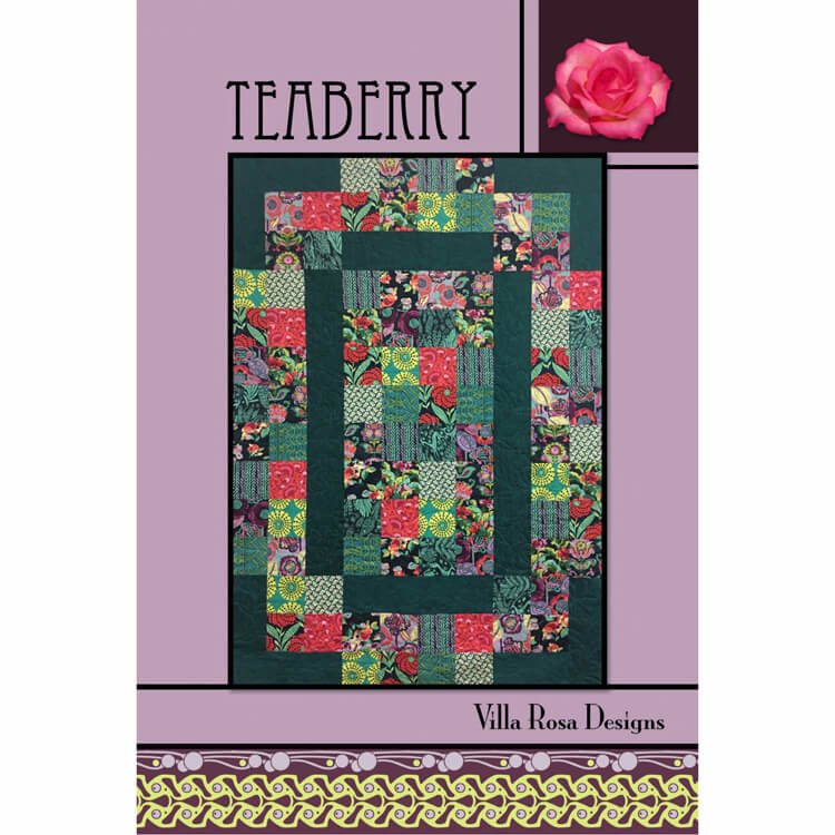 Teaberry Quilt Pattern Pattern by Villa Rosa Designs