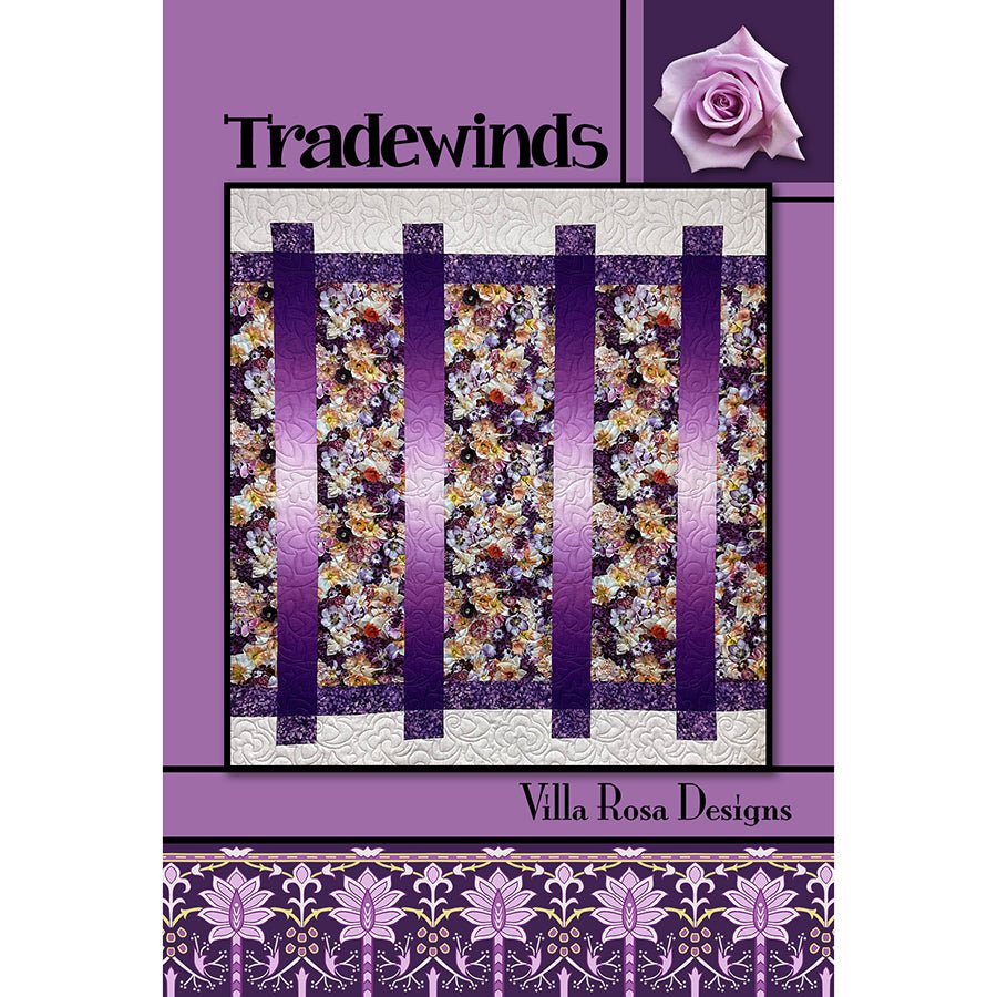 Tradewinds Quilt Pattern - Villa Rosa Designs from Fort Worth Fabric Studio