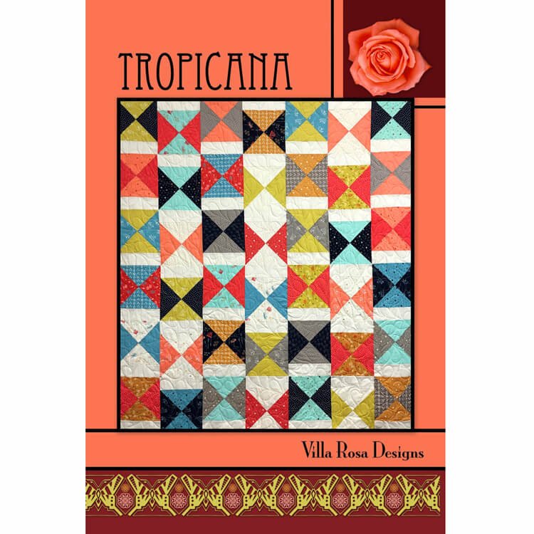Tropicana Quilt Pattern Pattern by Villa Rosa Designs