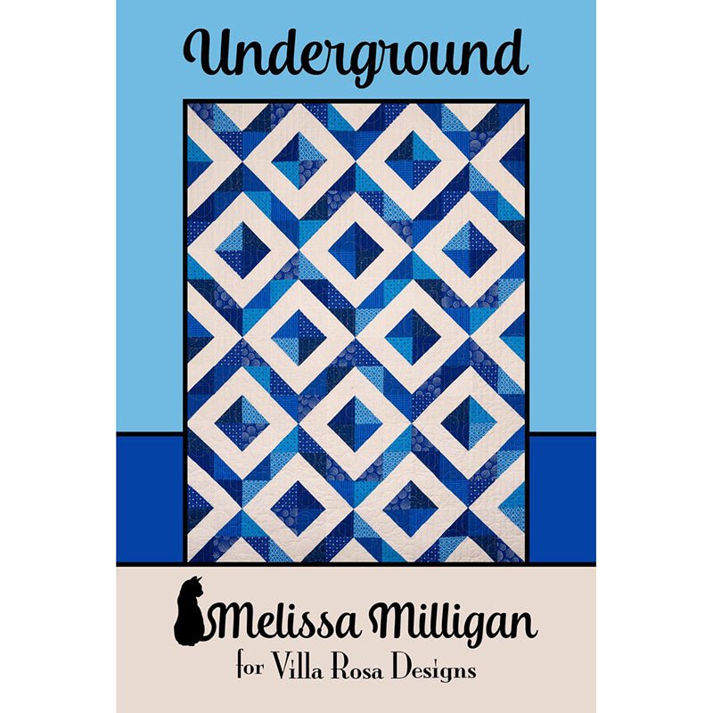 Underground Quilt Pattern - Villa Rosa Designs from Fort Worth Fabric Studio