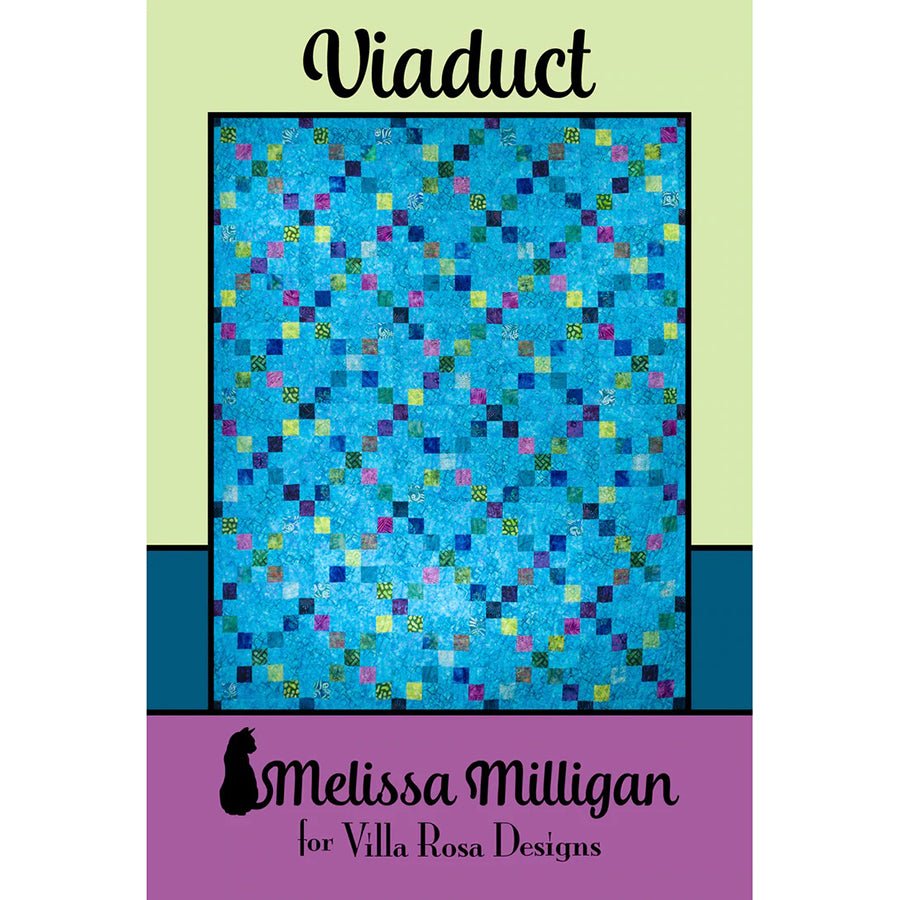 Viaduct Quilt Pattern - Villa Rosa Designs from Fort Worth Fabric Studio