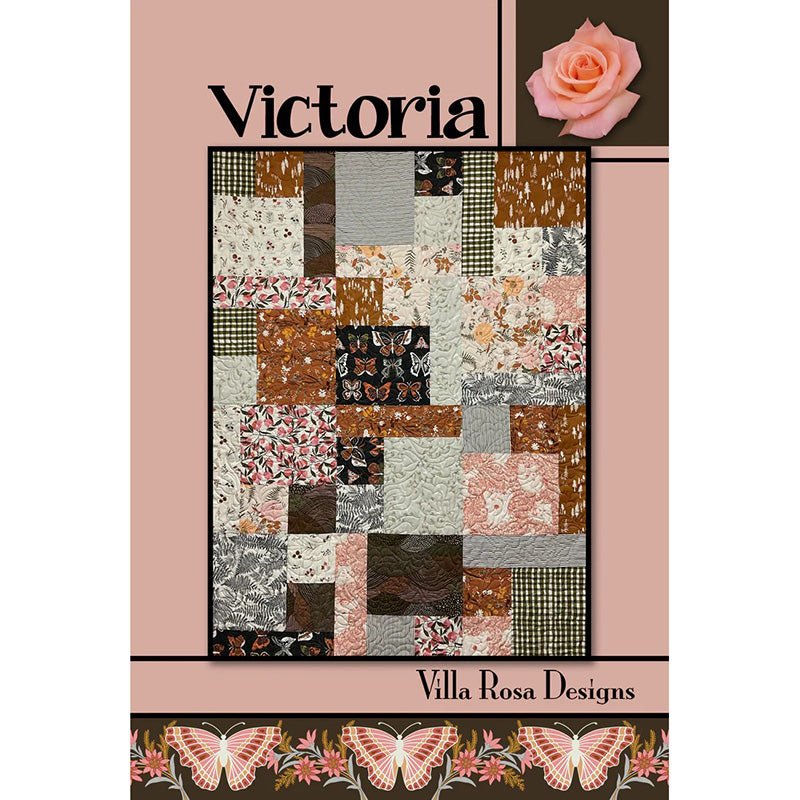 Victoria Quilt Pattern - Villa Rosa Designs from Fort Worth Fabric Studio
