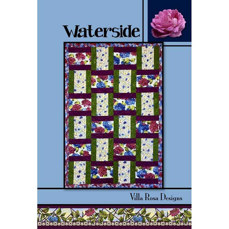 Waterside Quilt Pattern - Villa Rosa Designs from Fort Worth Fabric Studio