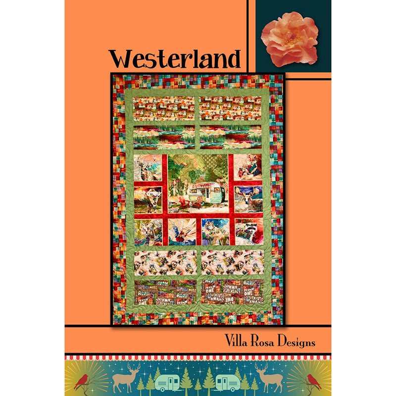 Westerland Quilt Pattern - Villa Rosa Designs from Fort Worth Fabric Studio