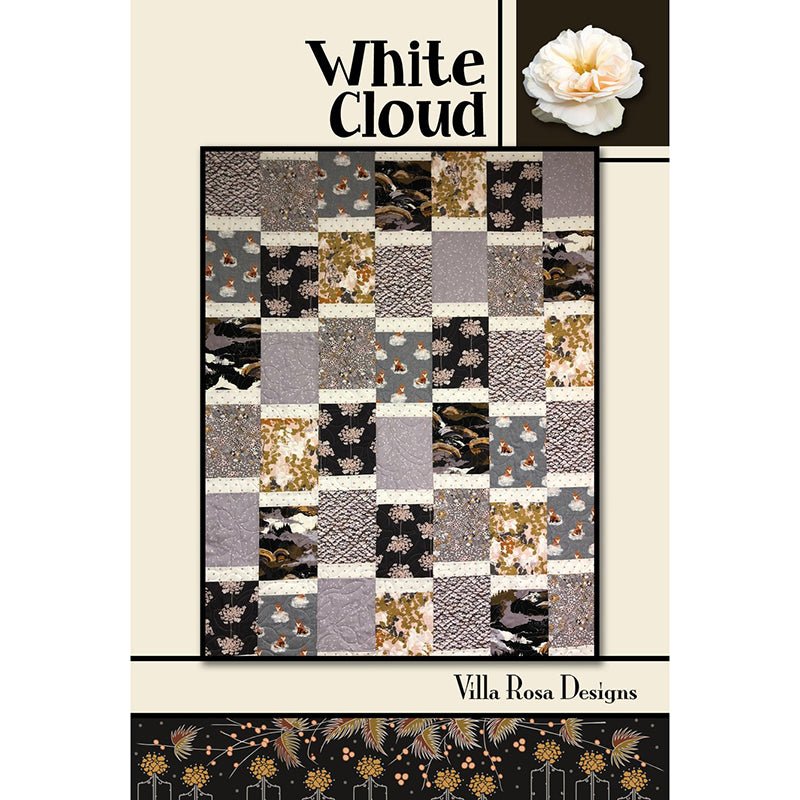 White Cloud Quilt Pattern PDF Download - Villa Rosa Designs from Fort Worth Fabric Studio