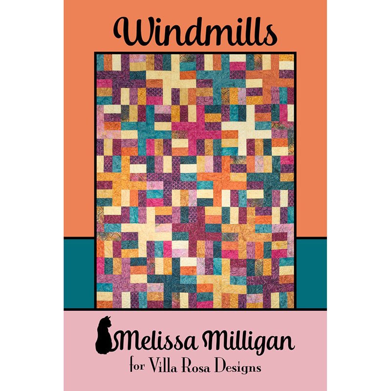 Windmills Quilt Pattern - Villa Rosa Designs from Fort Worth Fabric Studio