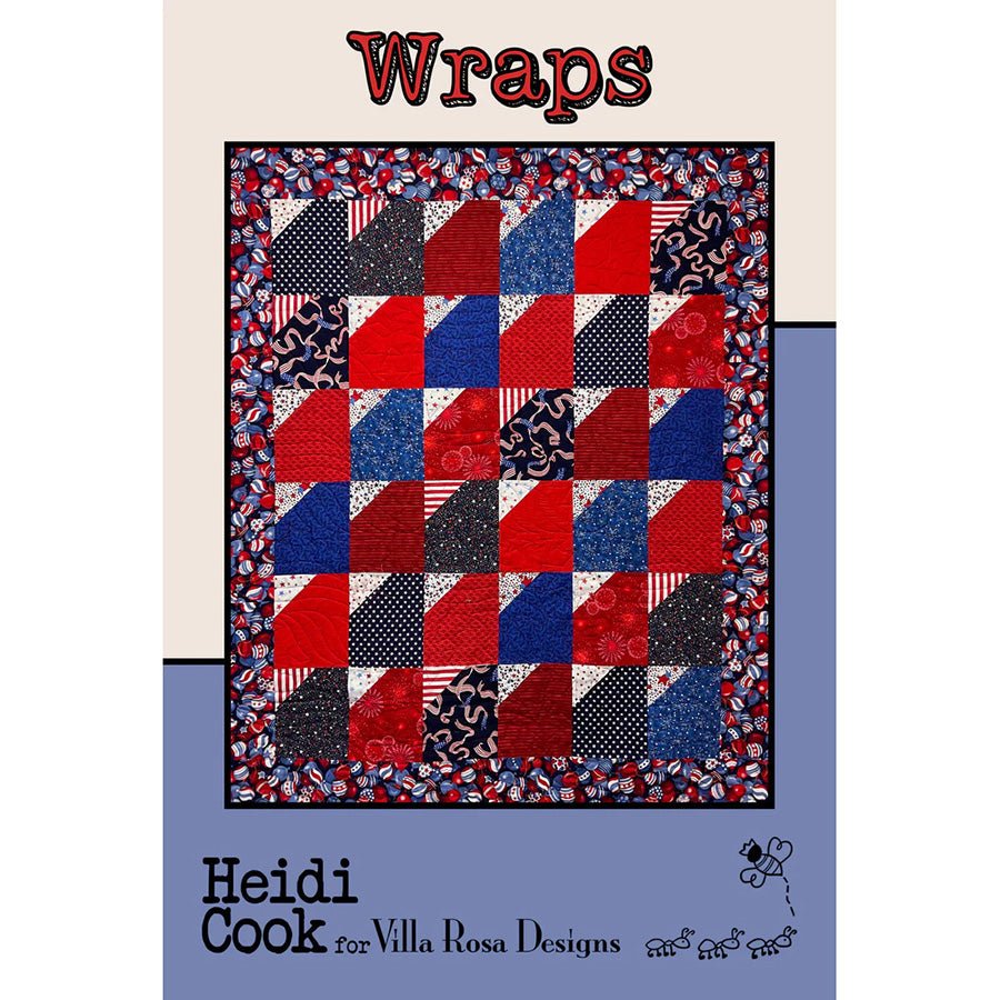 Wraps Quilt Pattern - Villa Rosa Designs from Fort Worth Fabric Studio