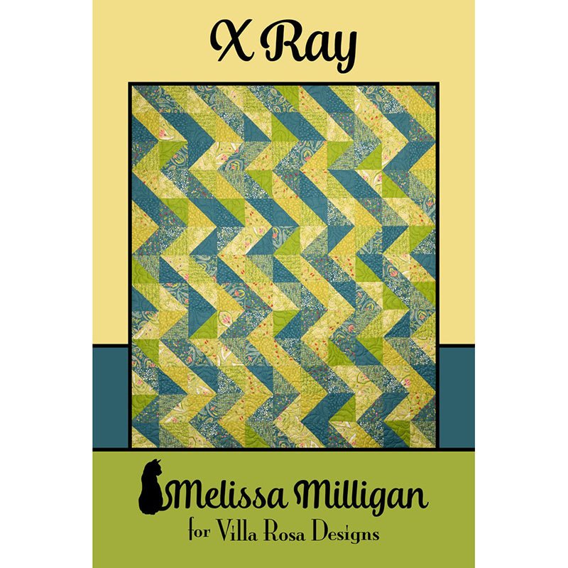 X Ray Quilt Pattern - Villa Rosa Designs from Fort Worth Fabric Studio