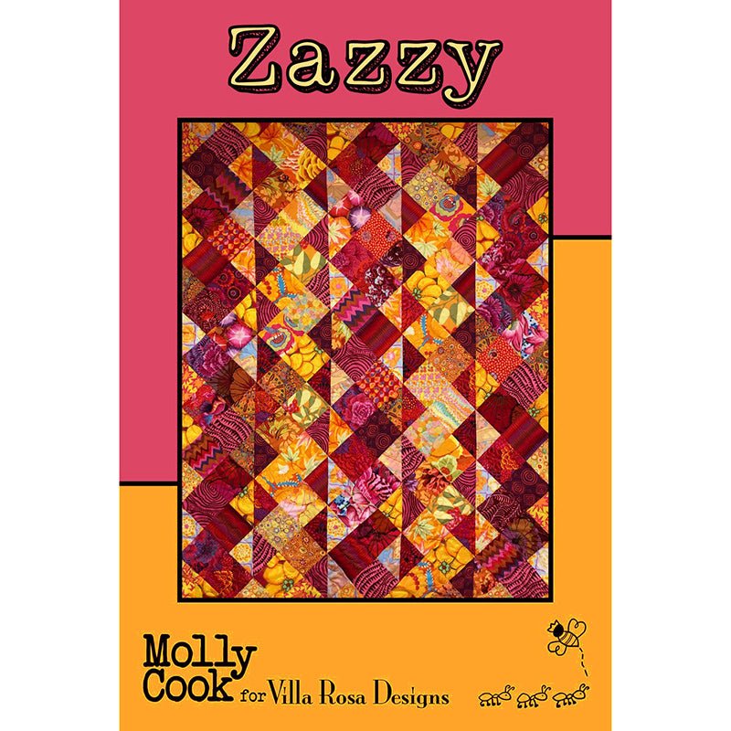 Zazzy Quilt Pattern Pattern by Villa Rosa Designs