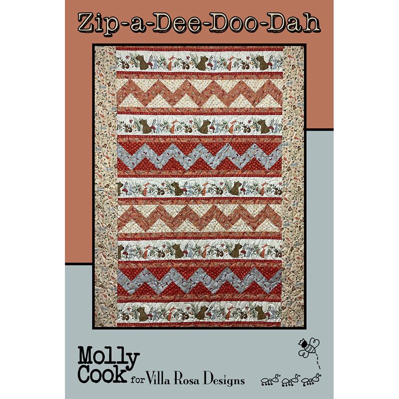 Zip - a - Dee - Doo - Dah Quilt Pattern - Villa Rosa Designs from Fort Worth Fabric Studio